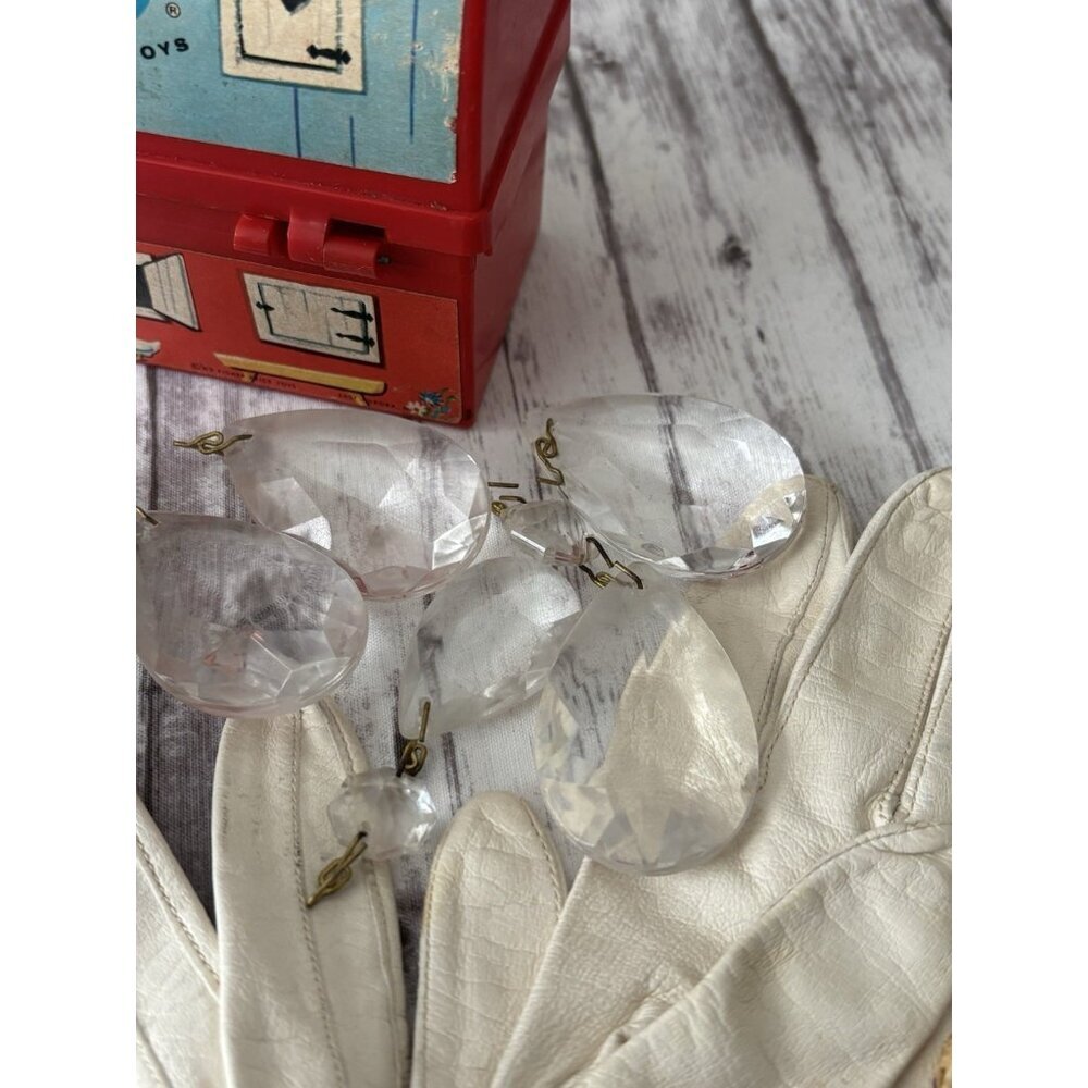 Vintage Junk Drawer Lot Unique Collectible Santas Christmas Farmhouse Antiques - Picture 12 of 16